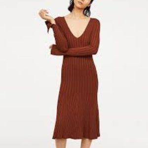 H&M ribbed dress